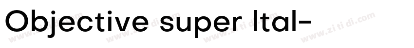Objective super ltal字体转换